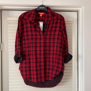 Joe Fresh Plaid Flannel Shirt